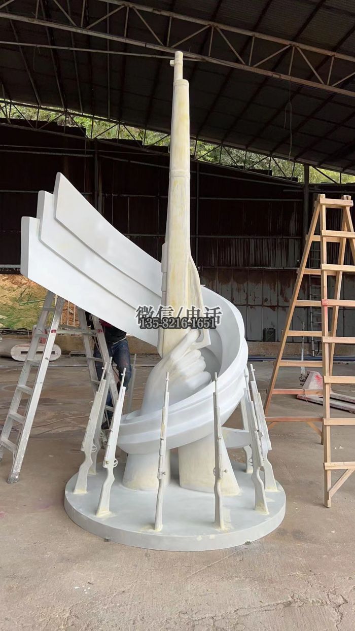 景观雕塑实拍图