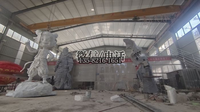 厂房车间雕塑实拍图