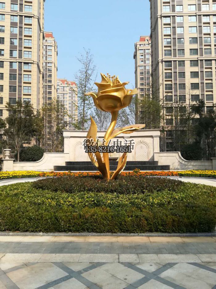 植物雕塑实拍图