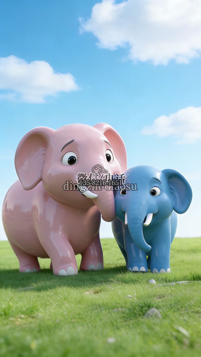 小象雕塑 小象雕塑