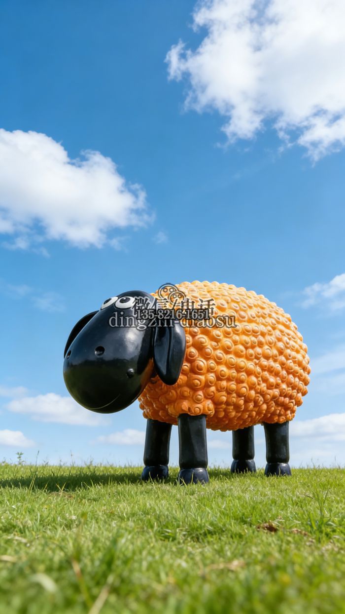 小羊雕塑