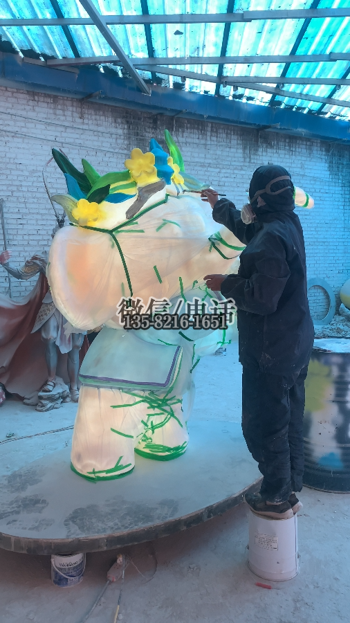 喷漆上色